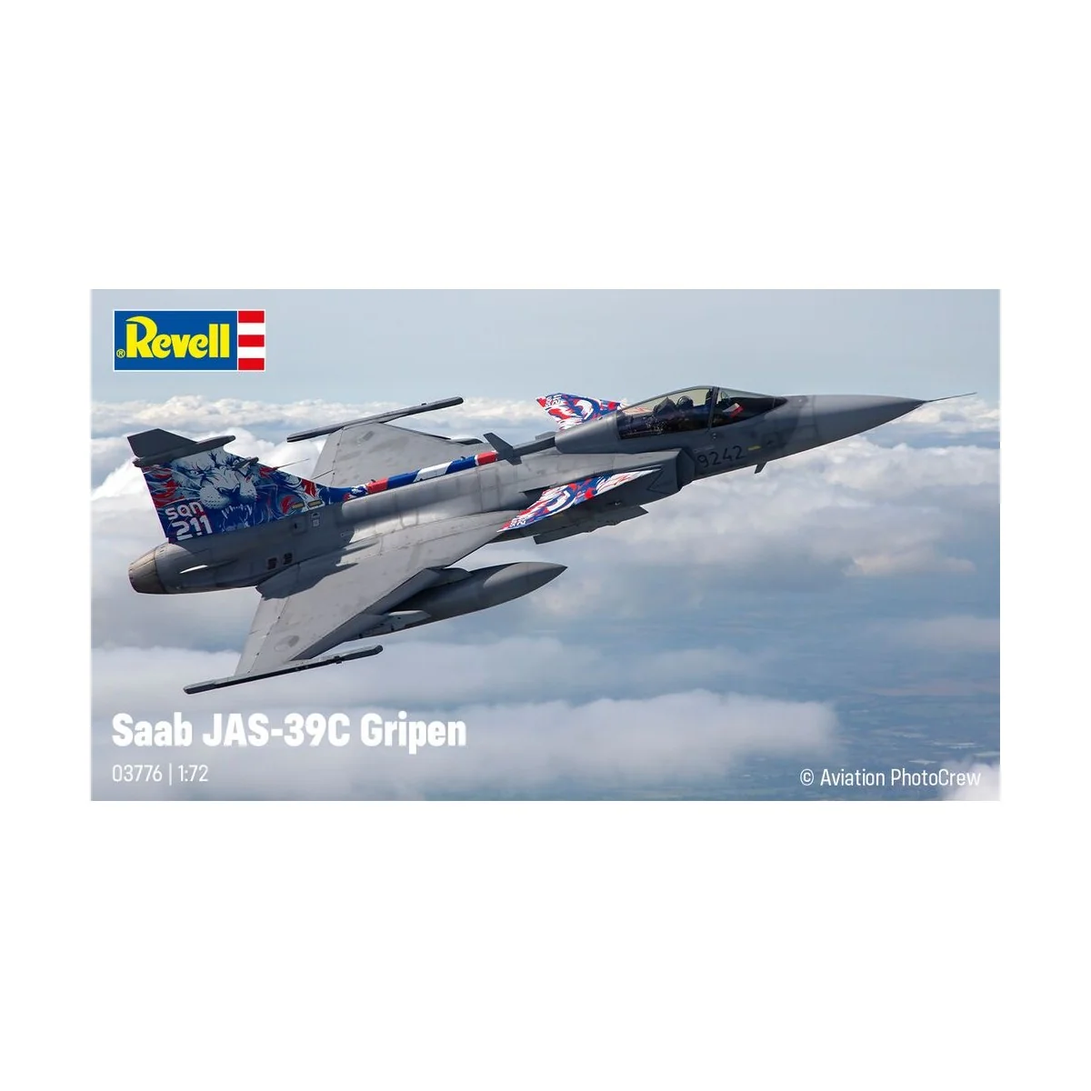 Saab JAS-39C Gripen, 1/72 - Revell 03776