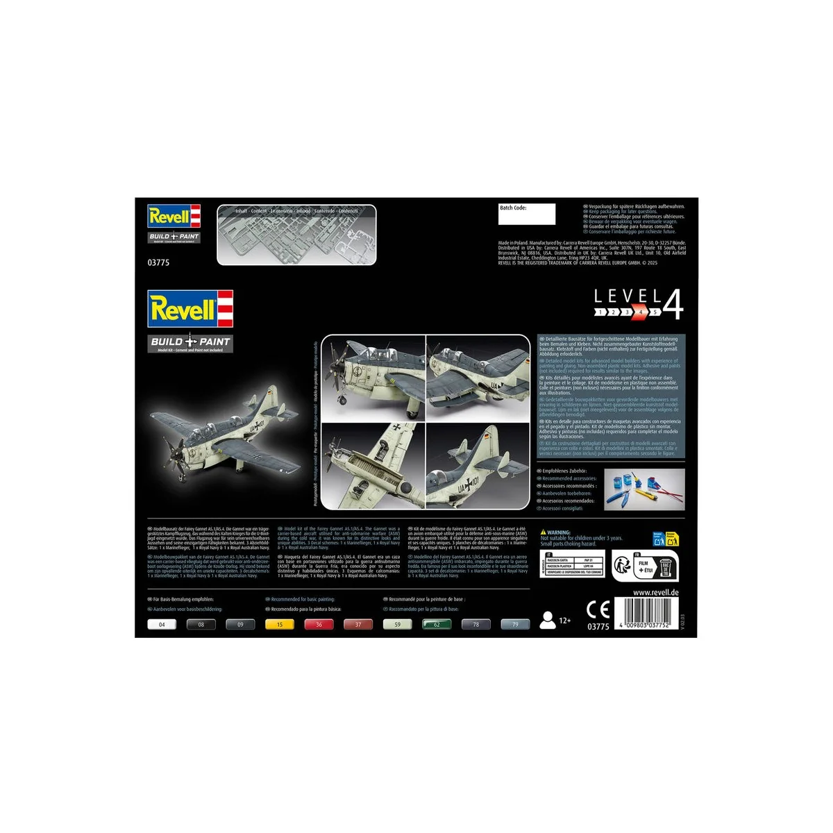 Fairey Gannet AS.1/AS.4, 1/72 - Revell 03775