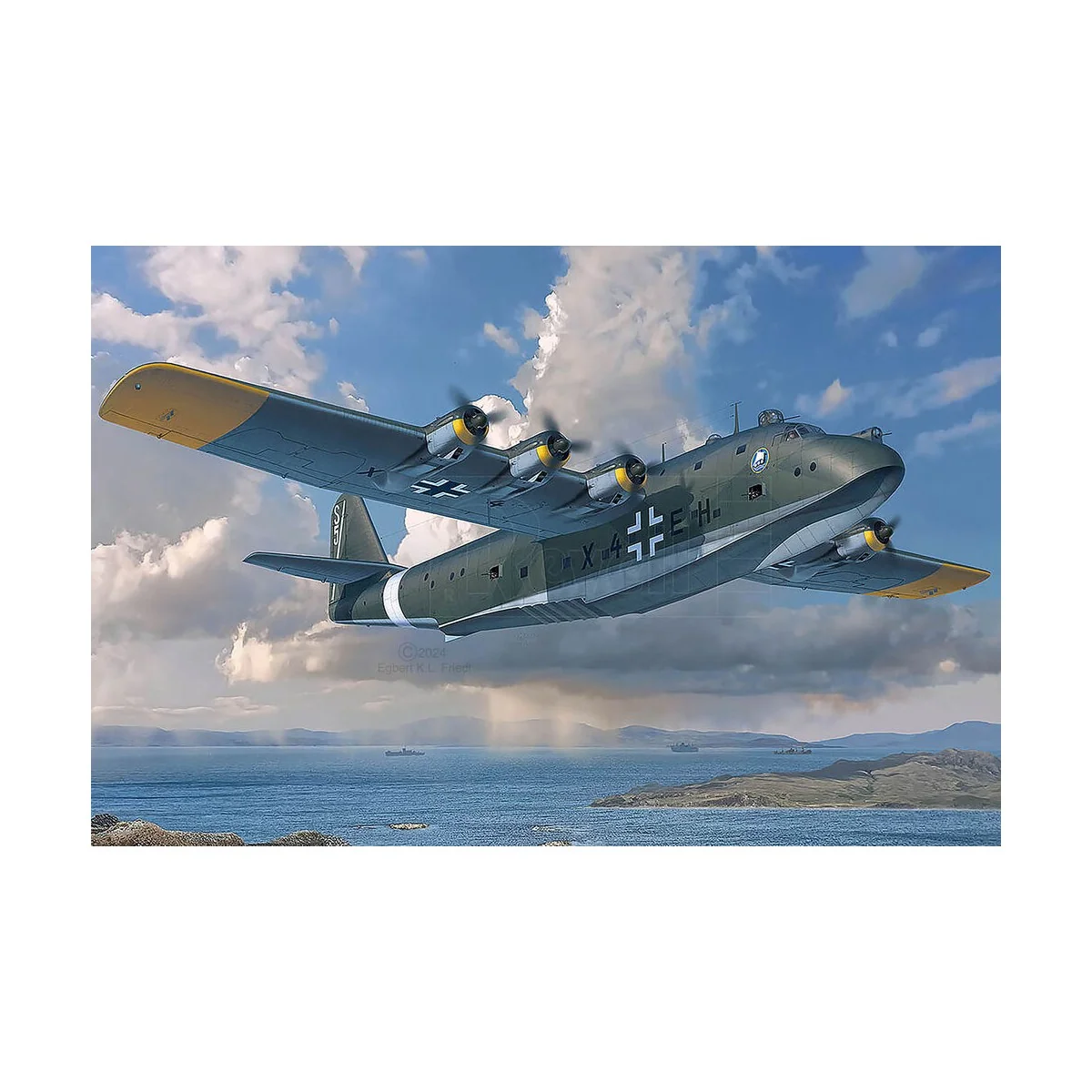 Blohm & Voss BV222, 1/72 - Revell 03792