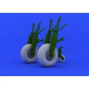 F-16 airbrakes for Tamiya, 1/72 - Eduard Accessories 672065