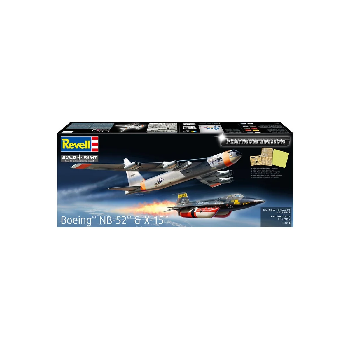 Boeing NB-52 & X-15 "Platinum Edition", 1/72 - Revell 03793