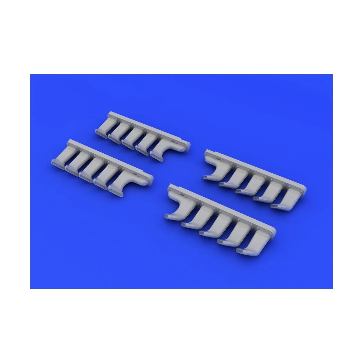 Mosquito Mk.VI exhaust stacks f.Tamiya, 1/32 - Eduard Accessories 6...