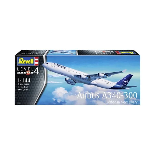 A340-300 Lufthansa New Livery, 1/144 - Revell 03803