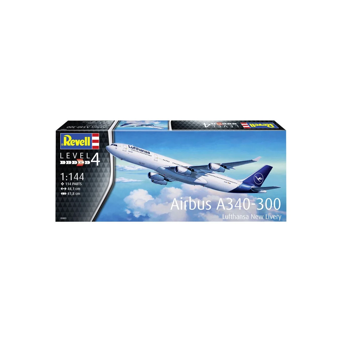 A340-300 Lufthansa New Livery, 1/144 - Revell 03803