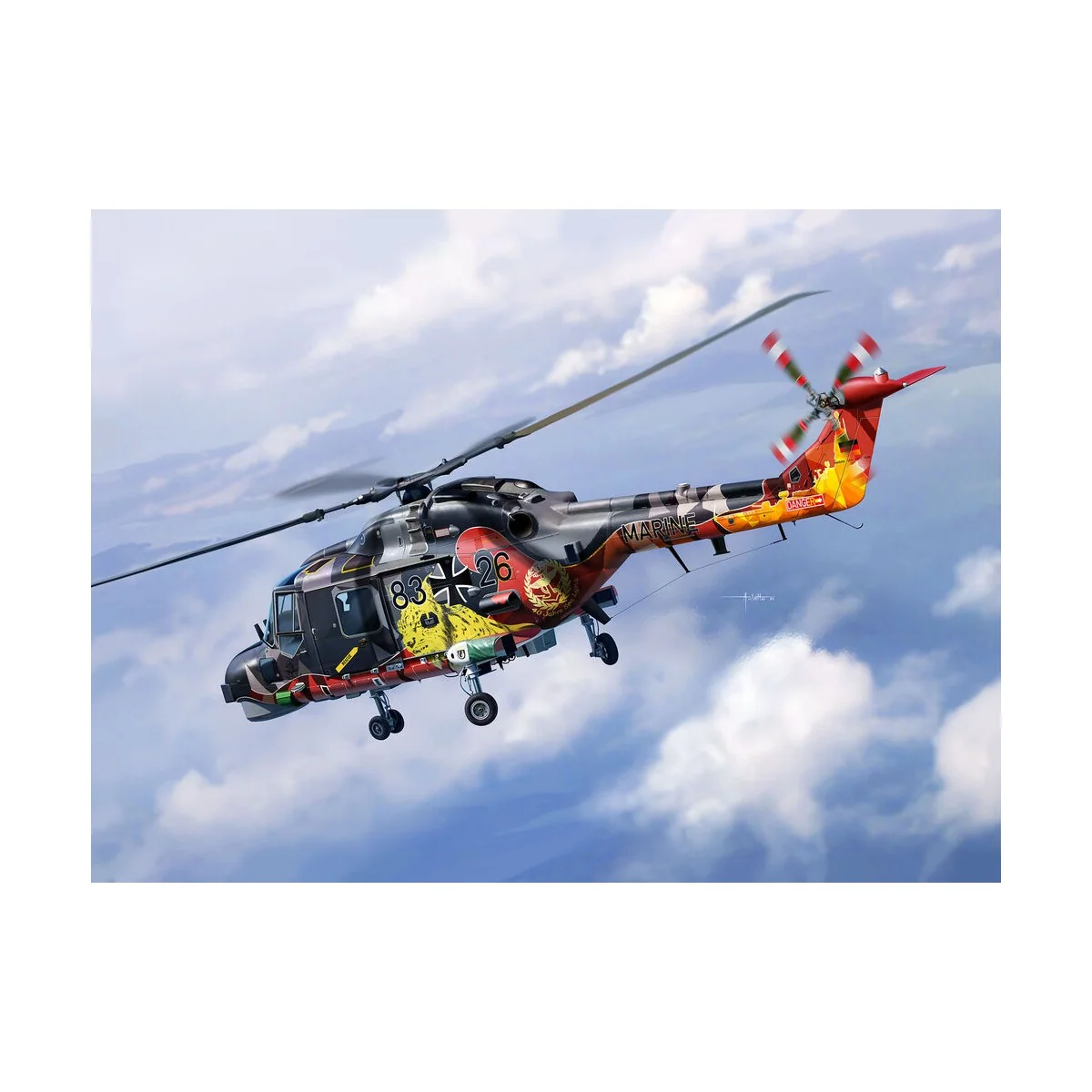 Westland Lynx - Sonderlackierung, 1/32 - Revell 03806