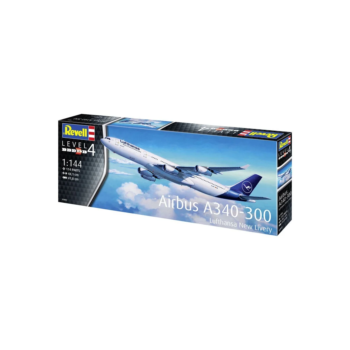 A340-300 Lufthansa New Livery, 1/144 - Revell 03803