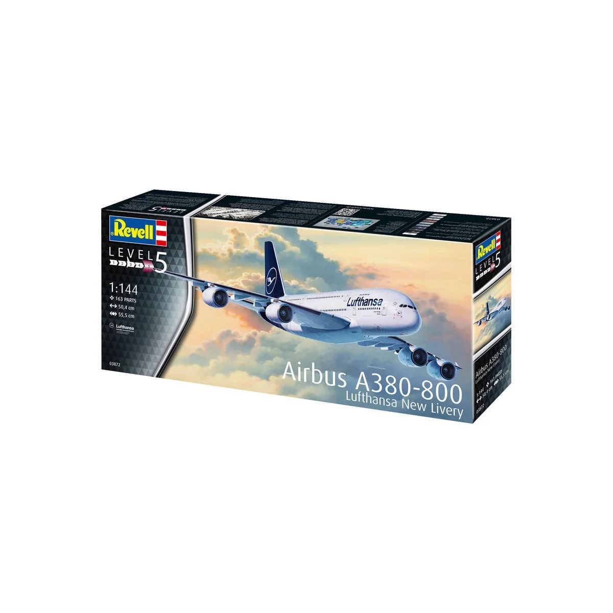Airbus A380-800 Lufthansa New Li, 1/144 - Revell 03872