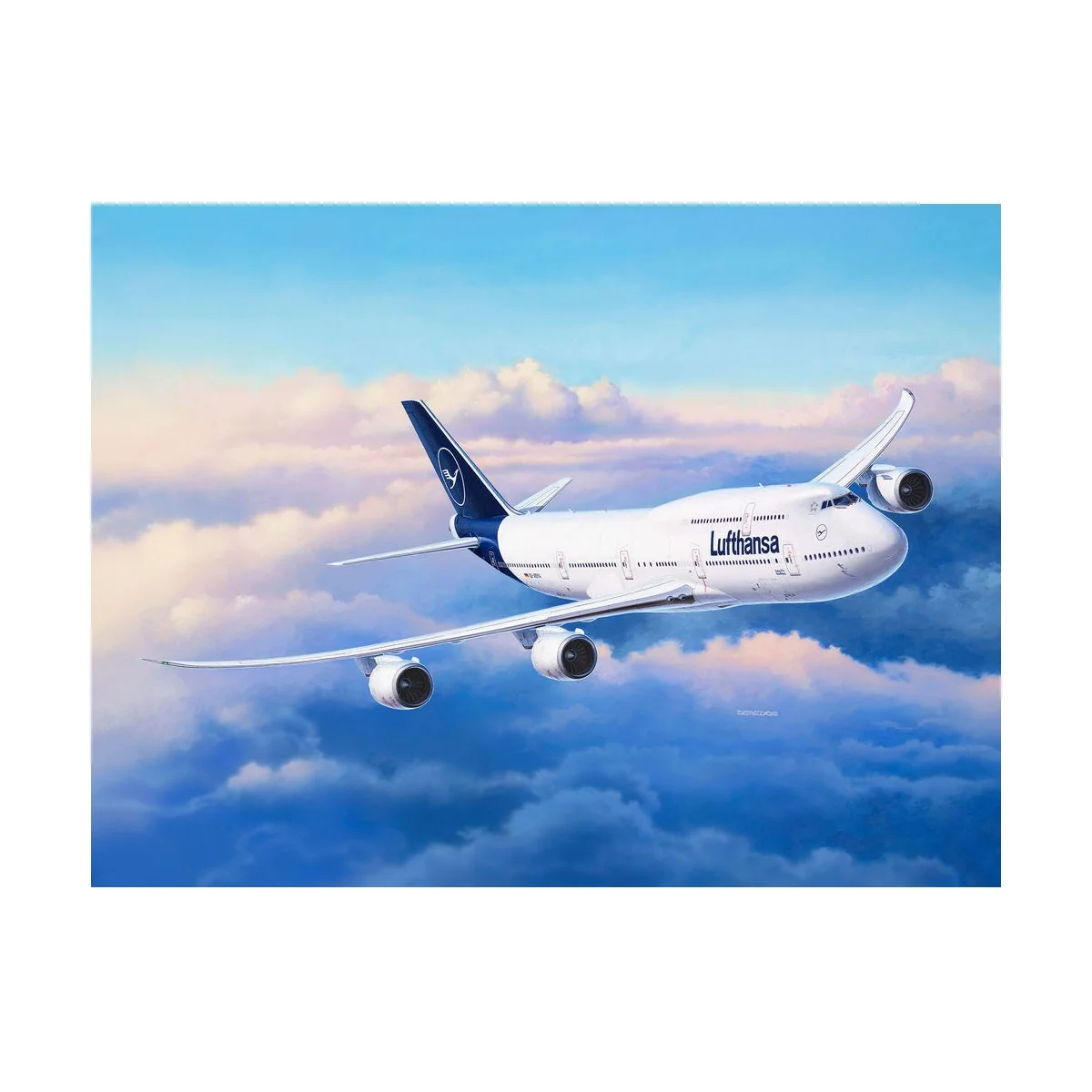 Boeing 747-8 Lufthansa"New Liver, 1/144 - Revell 03891
