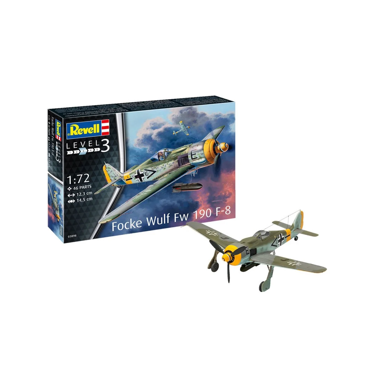 Focke Wulf Fw190 F-8, 1/72 - Revell 03898