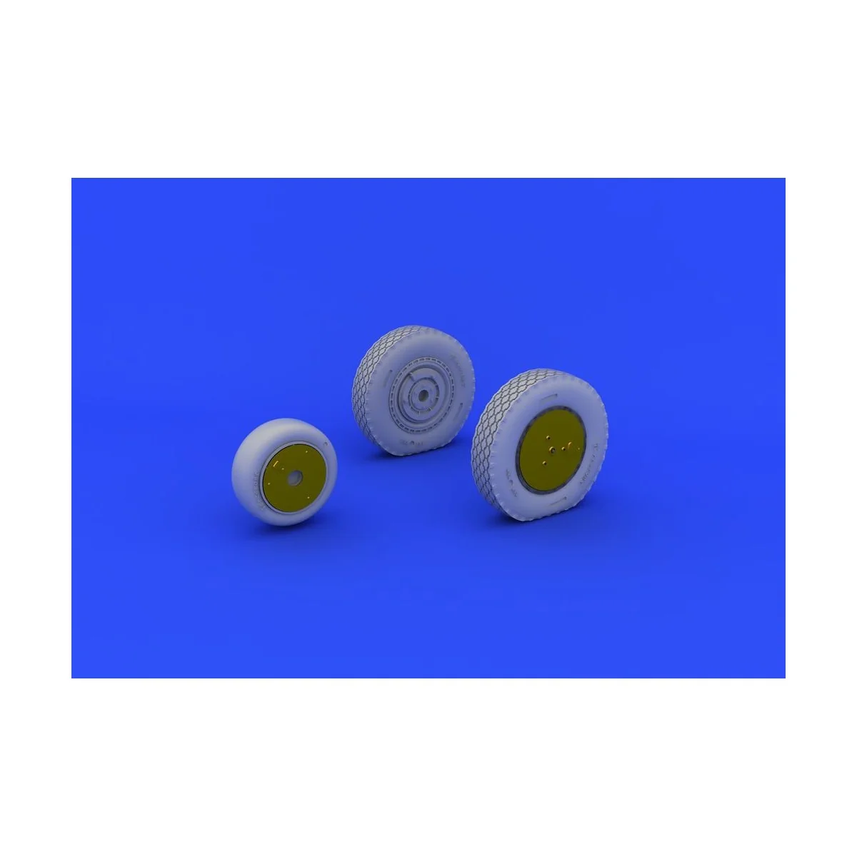 P-39 wheels late for KittyHawk, 1/32 - Eduard Accessories 632073