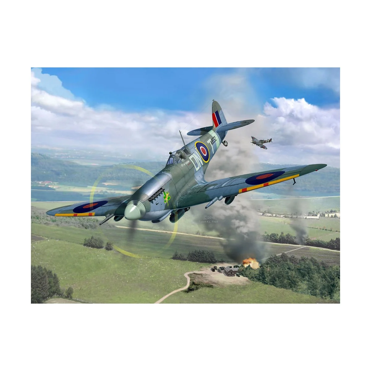 Supermarine Spitfire Mk.IXc, 1/32 - Revell 03927