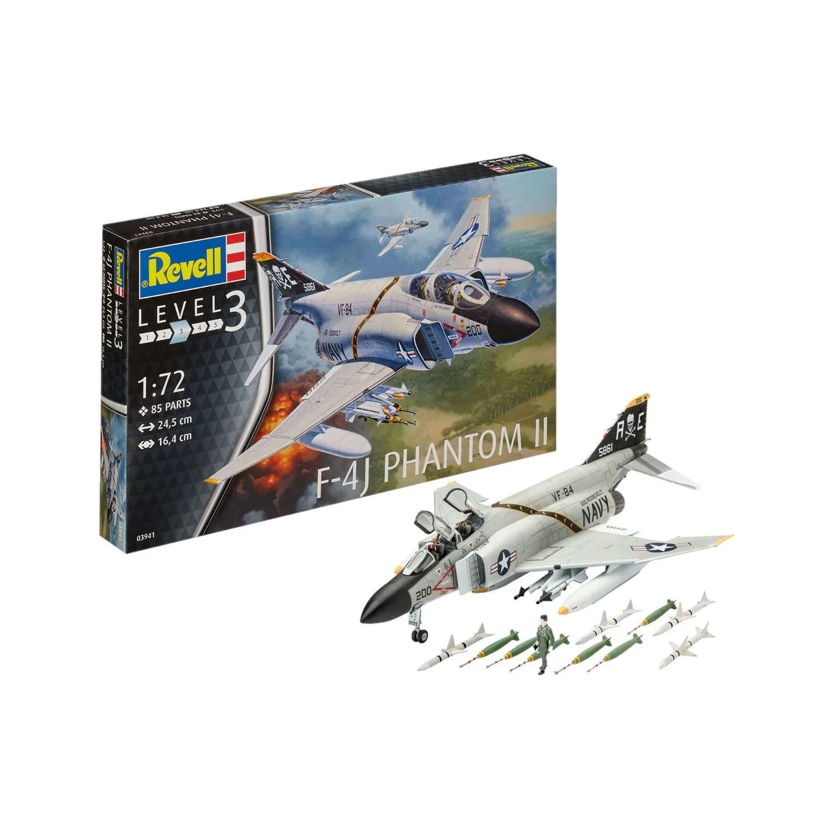 F-4J Phantom II, 1/72 - Revell 03941