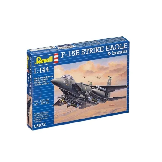 F-15E STRIKE EAGLE & bombs, 1/144 - Revell 03972