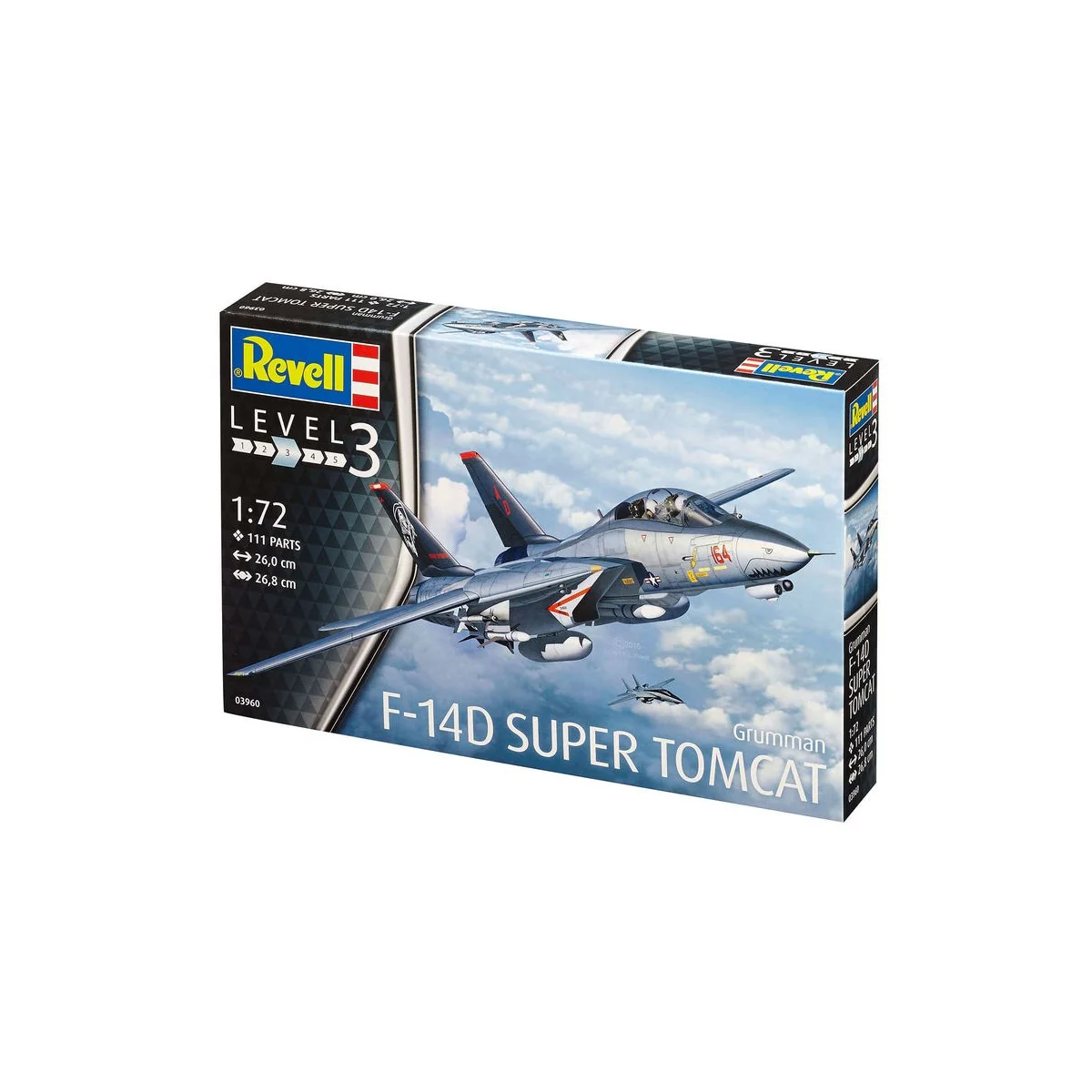 Grumman F-14D Super Tomcat, 1/72 - Revell 03960