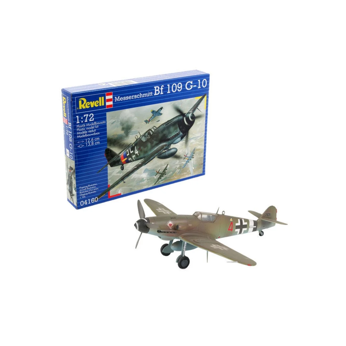 Messerschmitt Bf 109 G-10, 1/72 - Revell 04160