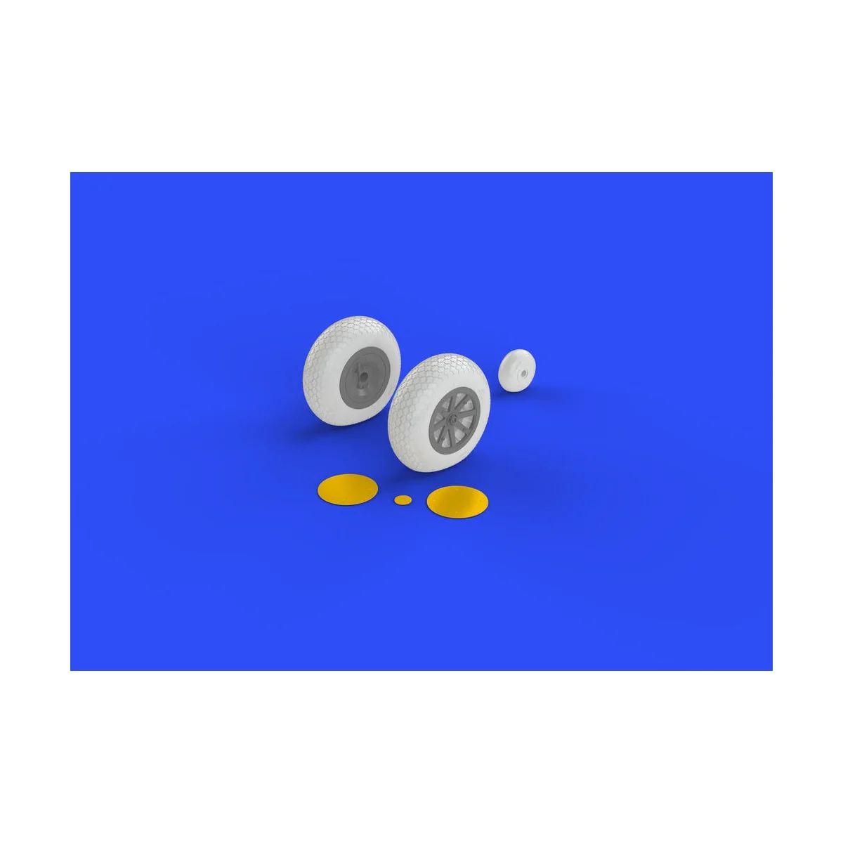 P-40 wheels w/pattern for Hasegawa - Eduard Accessories 632080