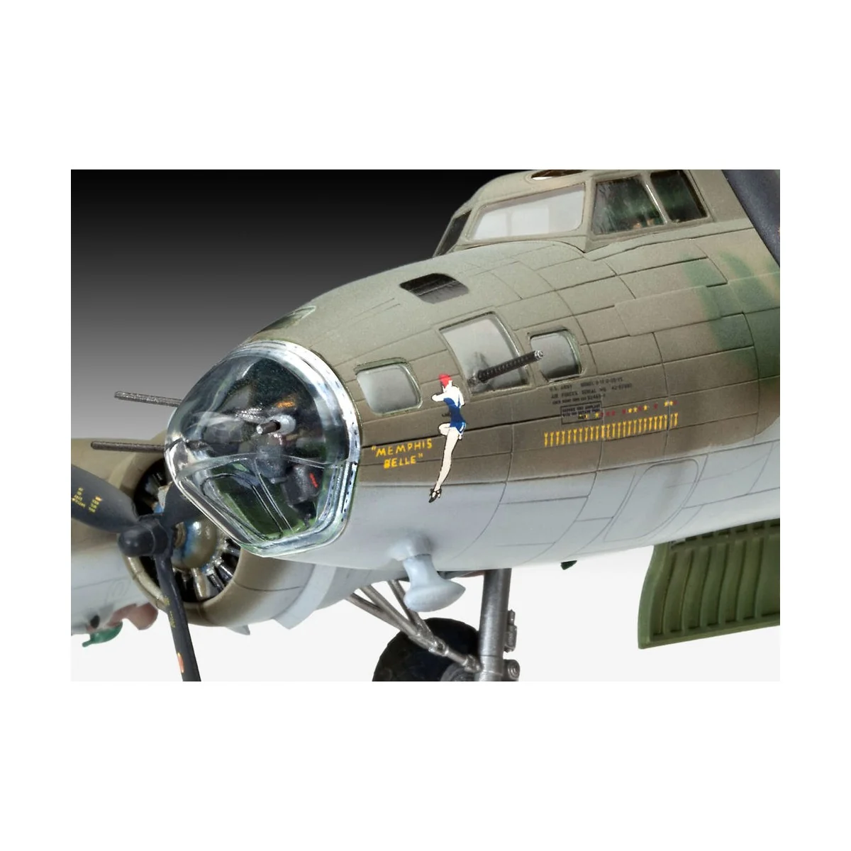 B-17F Memphis Belle, 1/72 - Revell 04279