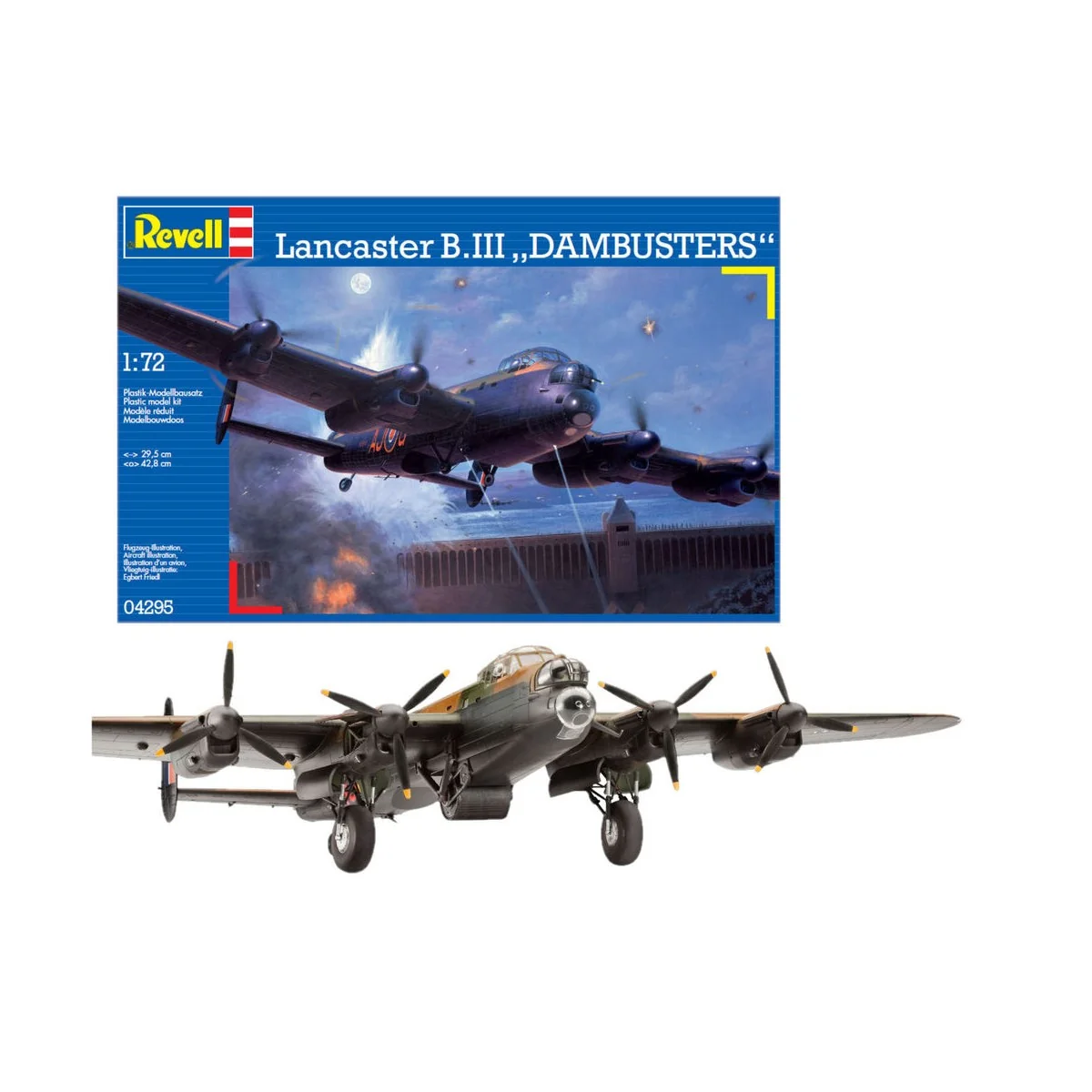 Lancaster B.III "DAMBUSTERS, 1/72 - Revell 04295