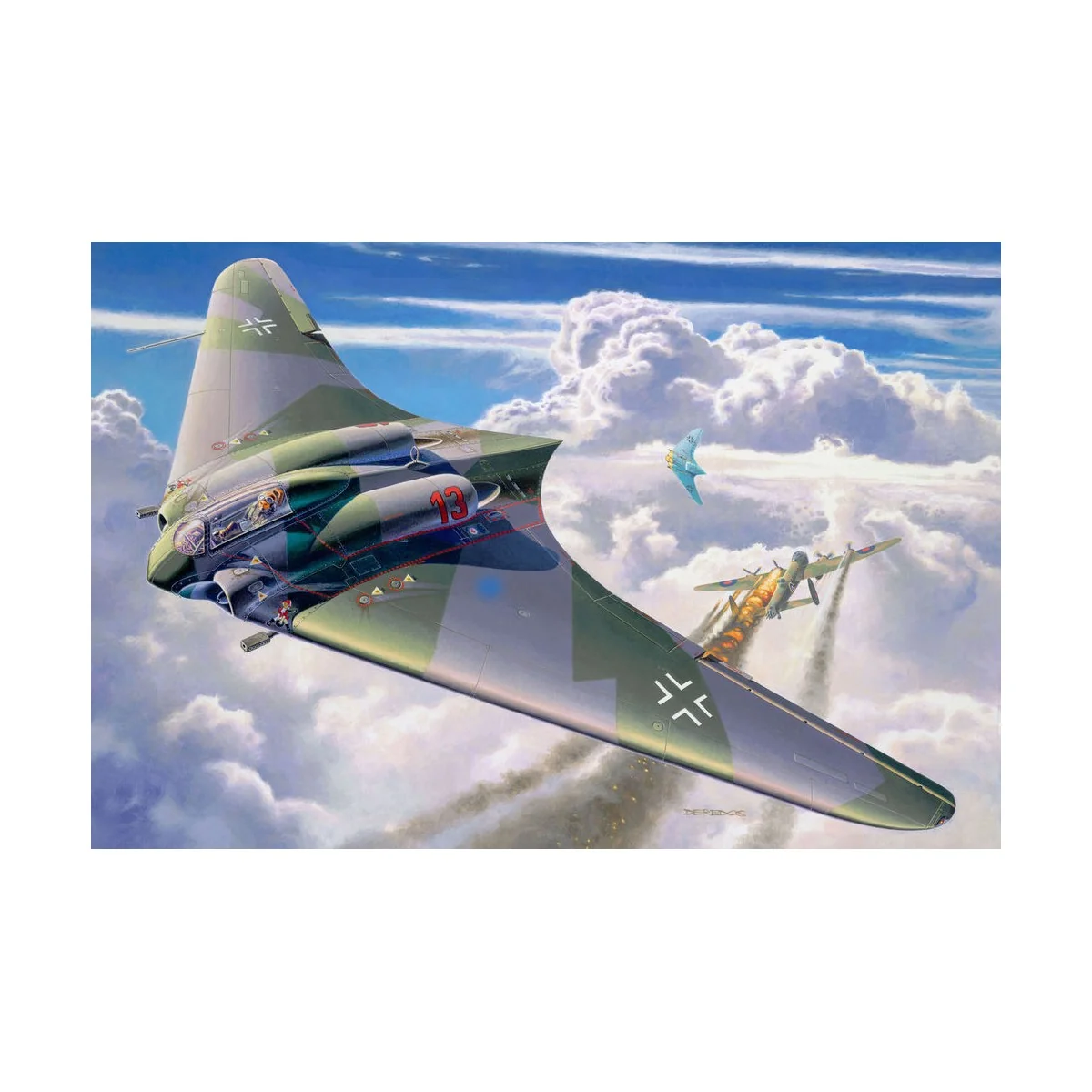 Horten Go 229, 1/72 - Revell 04312