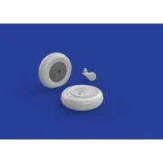 A6M5c Zero wheels for Hasegawa, 1/32 - Eduard Accessories 632087