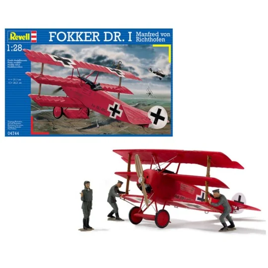 Fokker Dr.I "Richthofen, 1/28 - Revell 04744