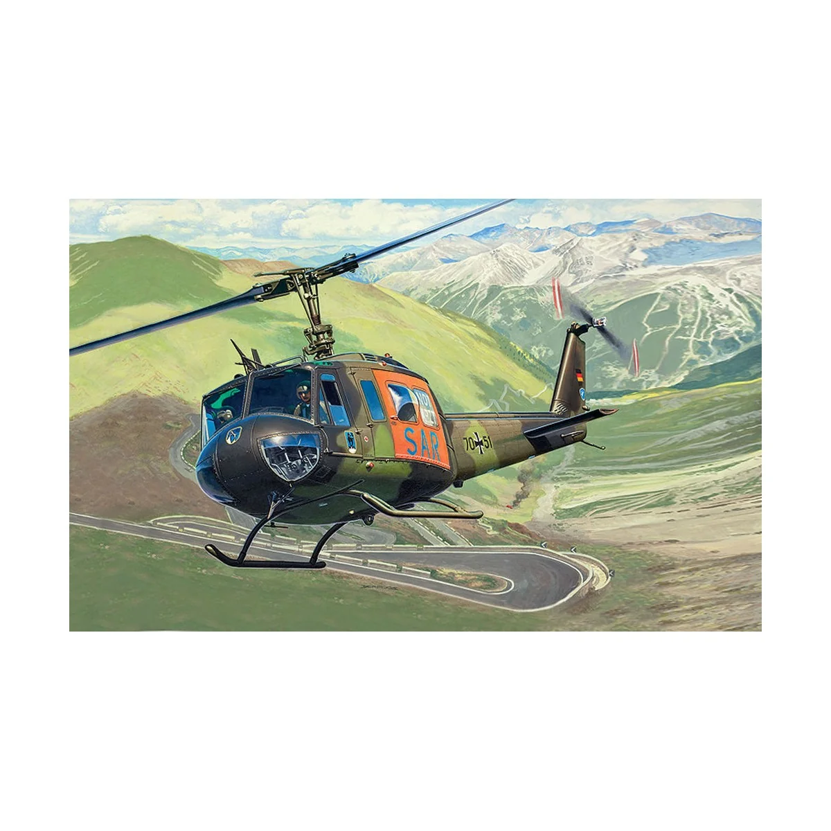 Bell UH-1D "SAR, 1/72 - Revell 04444