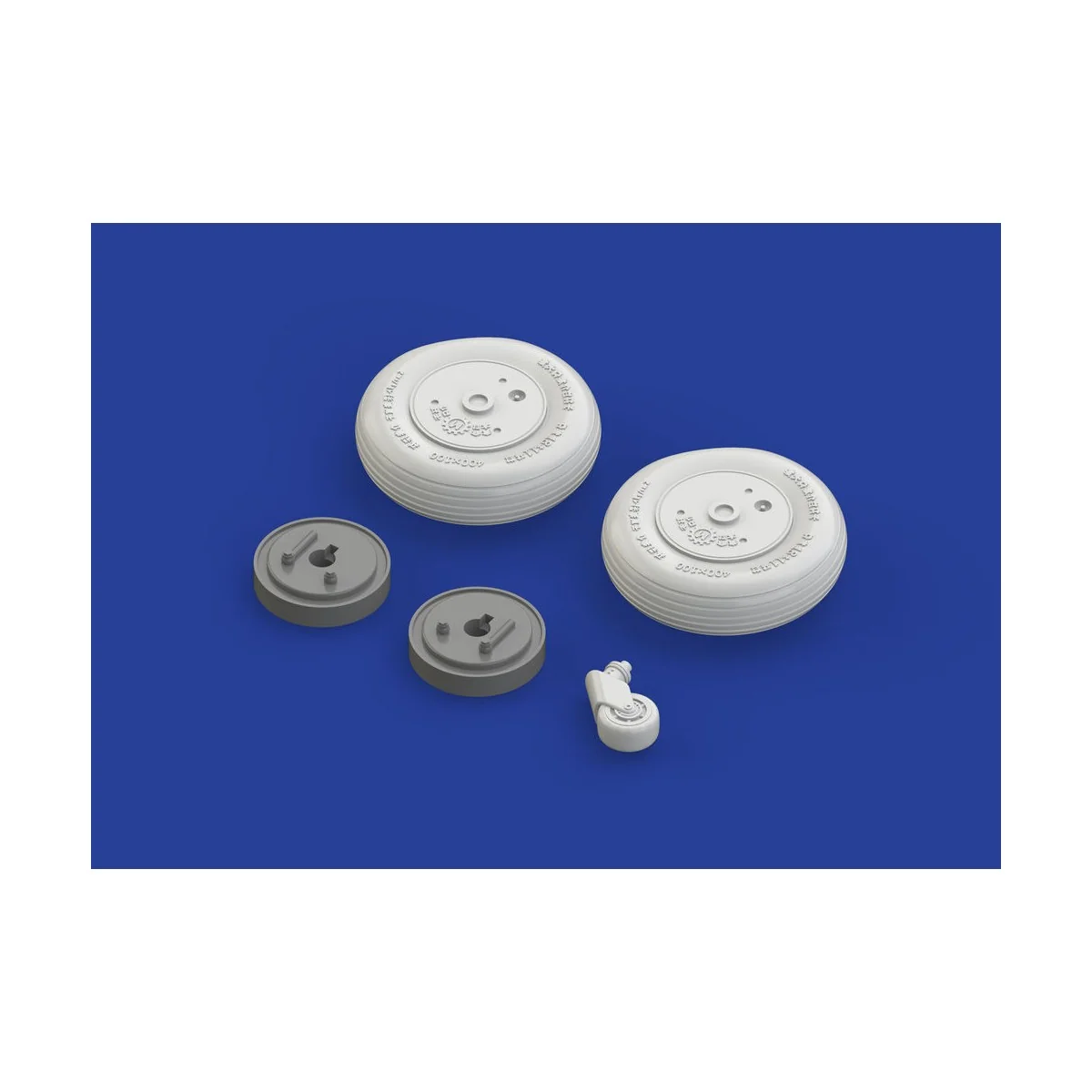 A6M5c Zero wheels for Hasegawa, 1/32 - Eduard Accessories 632087