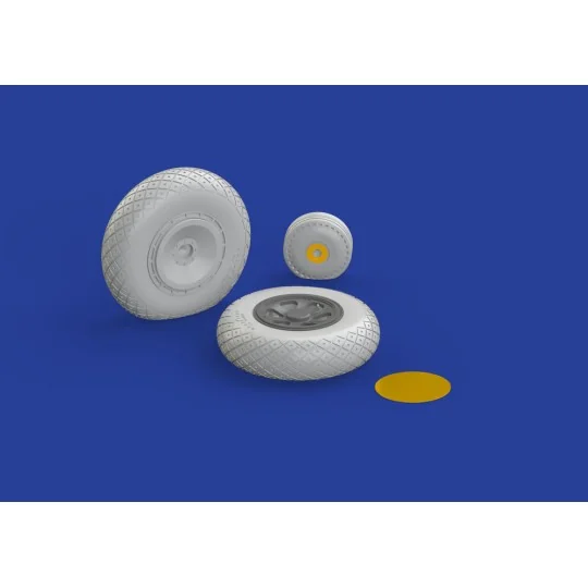 P-47D wheels for Hasagawa, 1/32 - Eduard Accessories 632088