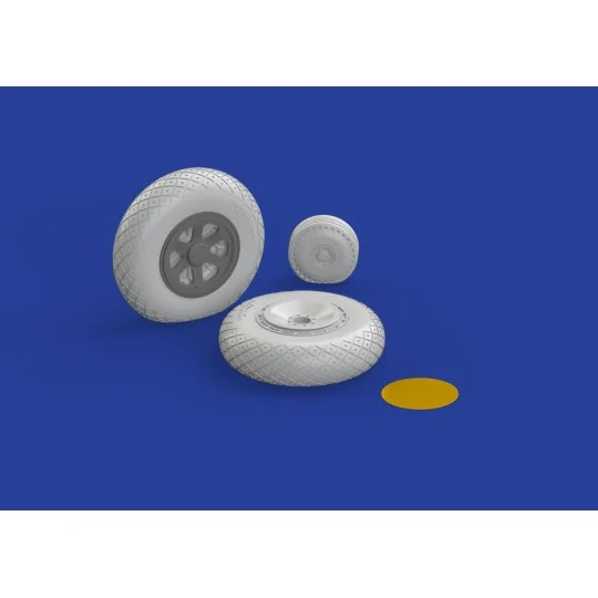 P-47D wheels for Hasagawa, 1/32 - Eduard Accessories 632088