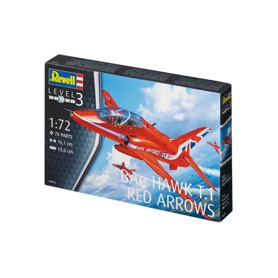 BAe HAWK T.1 RED ARROWS, 1/72 - Revell 04921