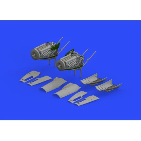 Mosquito FB Mk.VI engines for Tamiya, 1/32 - Eduard Accessories 632090 Mosquito FB Mk.VI engines for Tamiya, 1/32 - Eduard Accessories 632090