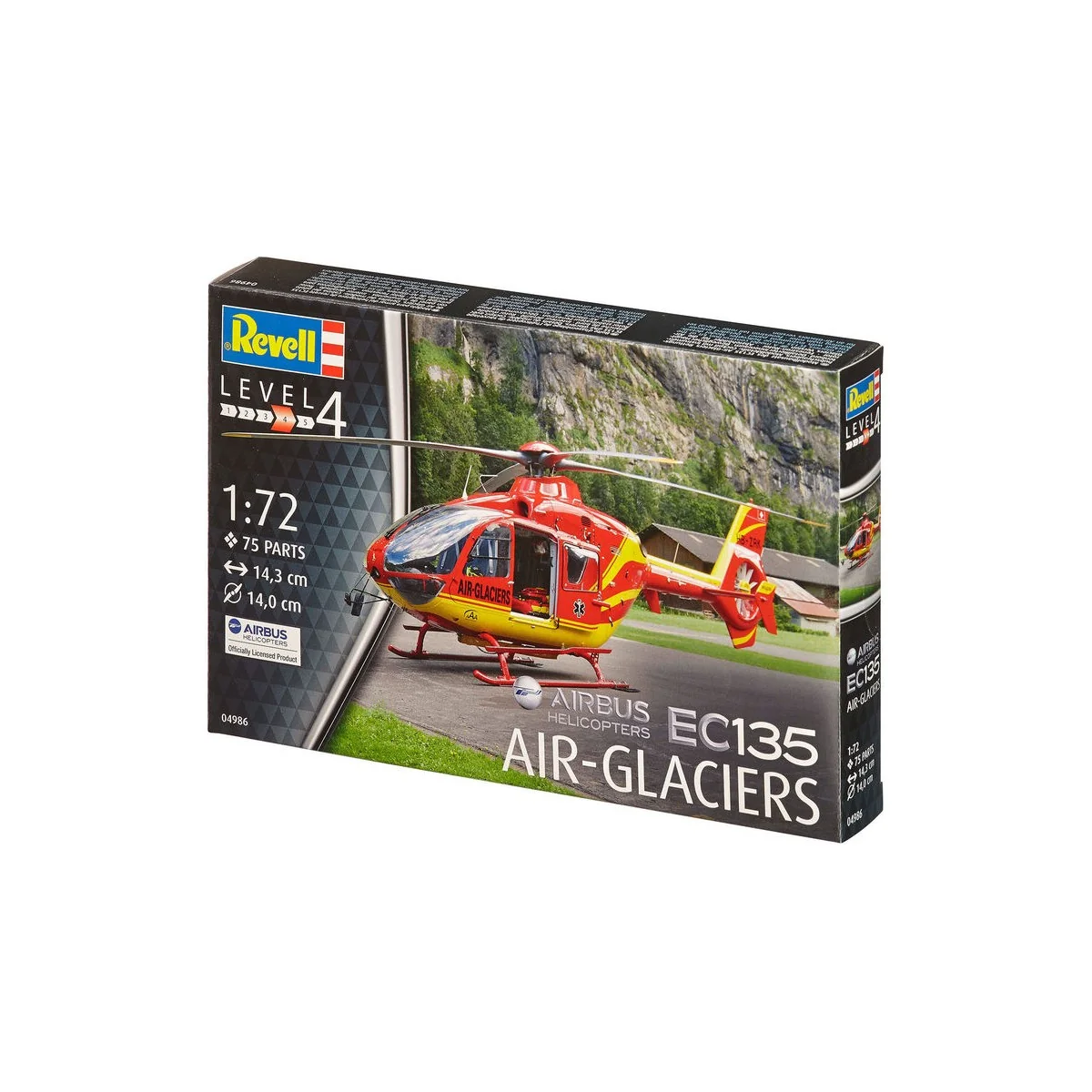 EC135 AIR-GLACIERS, 1/72 - Revell 04986