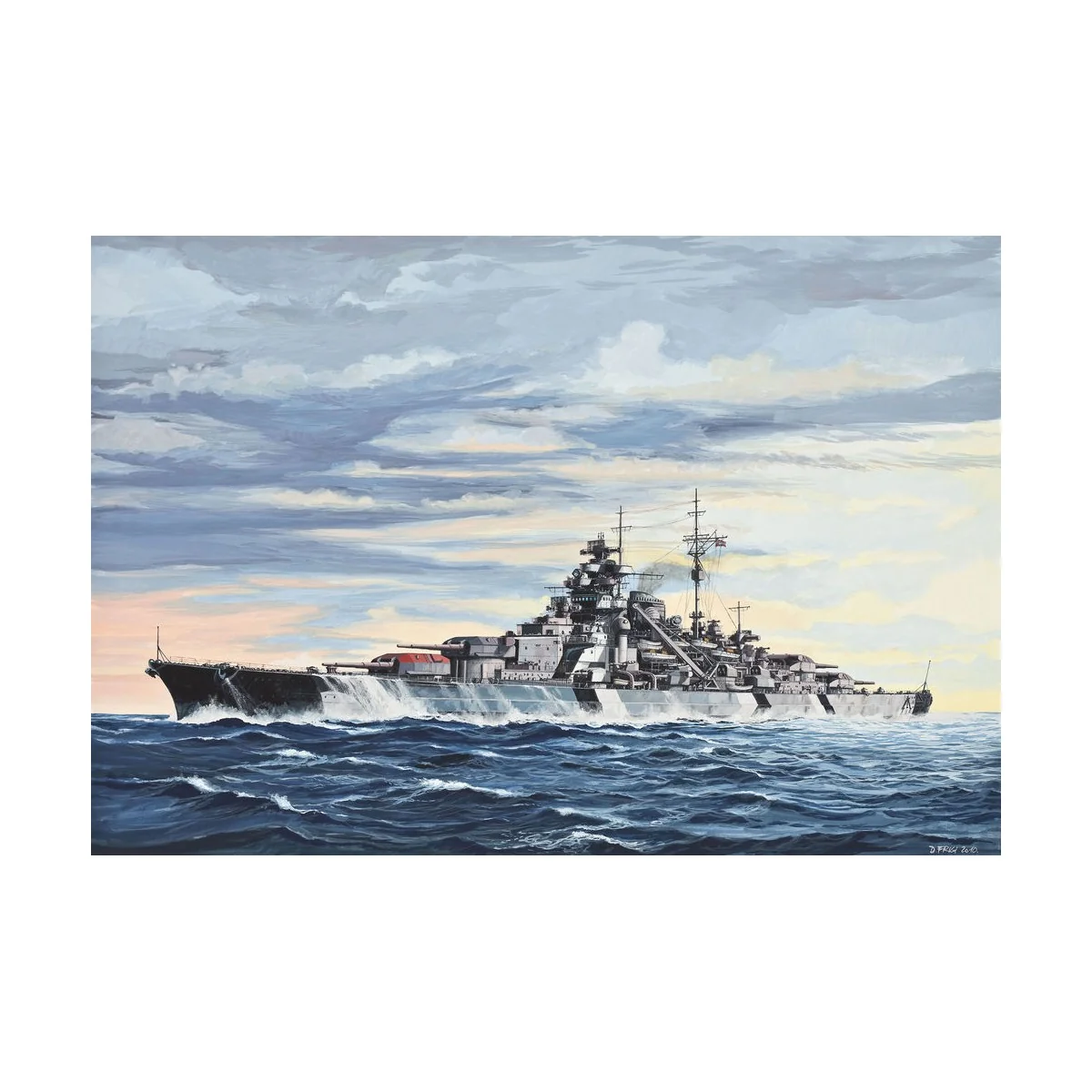 Battleship Bismarck, 1/700 - Revell 05098