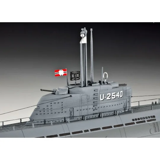 U-Boot Typ XXI U 2540 &Interieur, 1/144 - Revell 05078