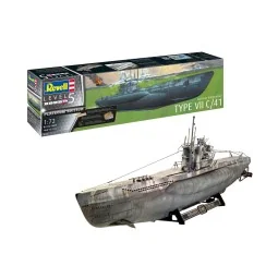 German Submarine Type VII C/41, 1/72 - Revell 05163