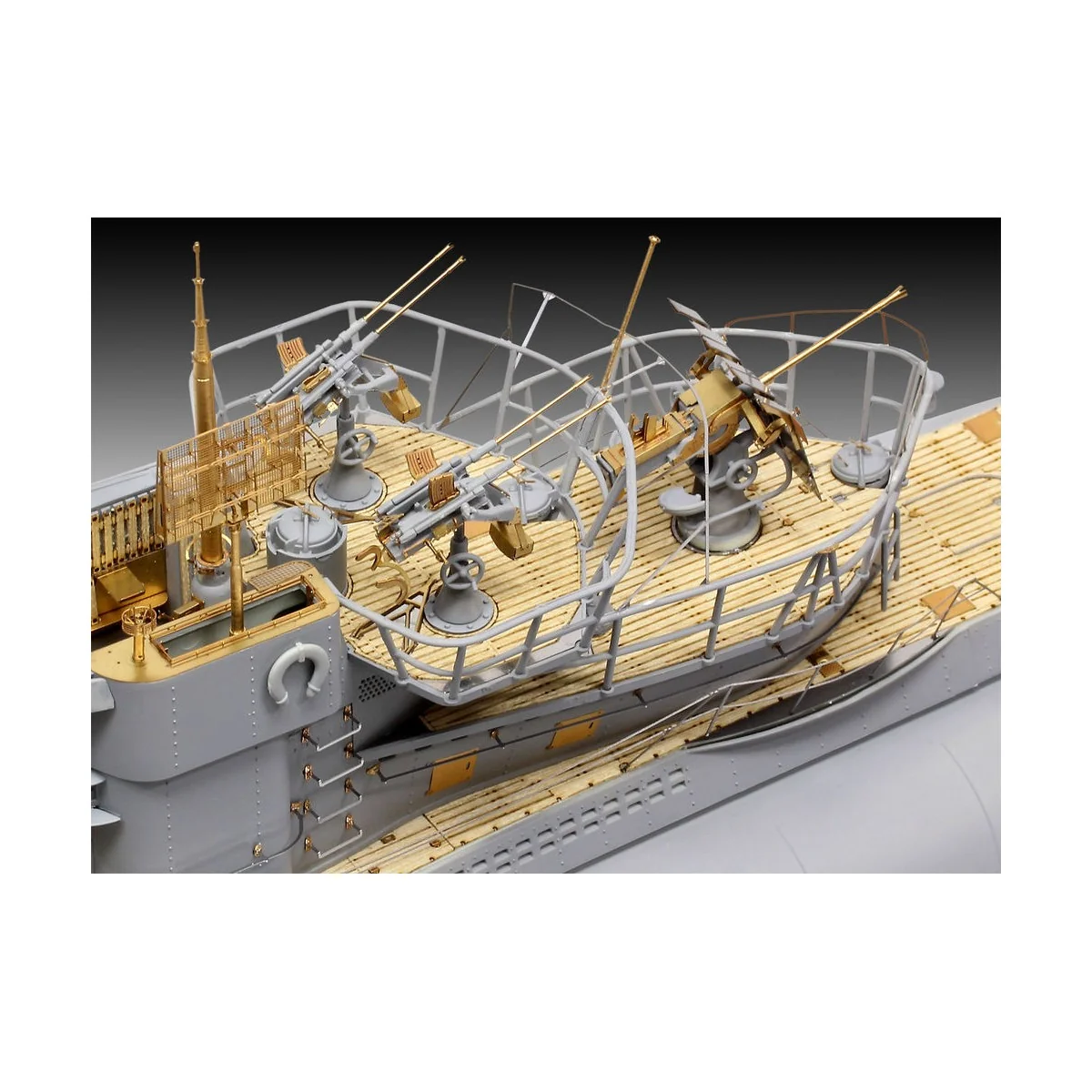 German Submarine Type VII C/41, 1/72 - Revell 05163