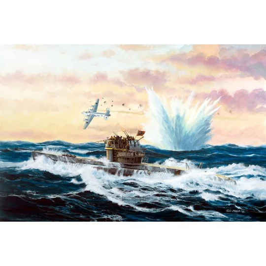 German Submarine Type VII C/41, 1/350 - Revell 05154