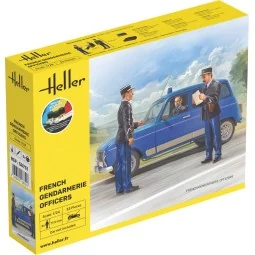 STARTER KIT French Gendarmerie Officers, 1/24 - Heller 58751
