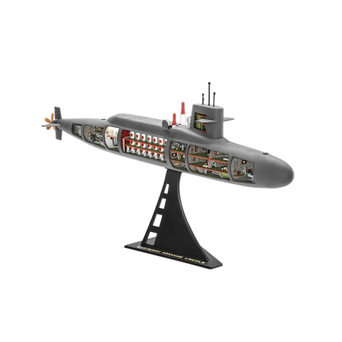 S.S.B. Abraham Lincoln with Interior, 1/253 - Revell 05185