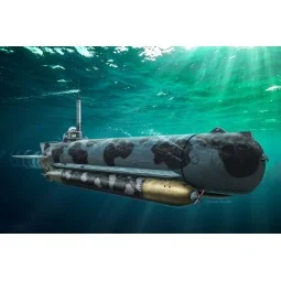 German Midget Submarine Type Molch, 1/72 - Revell 05187 2