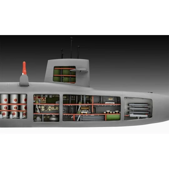 S.S.B. Abraham Lincoln with Interior, 1/253 - Revell 05185