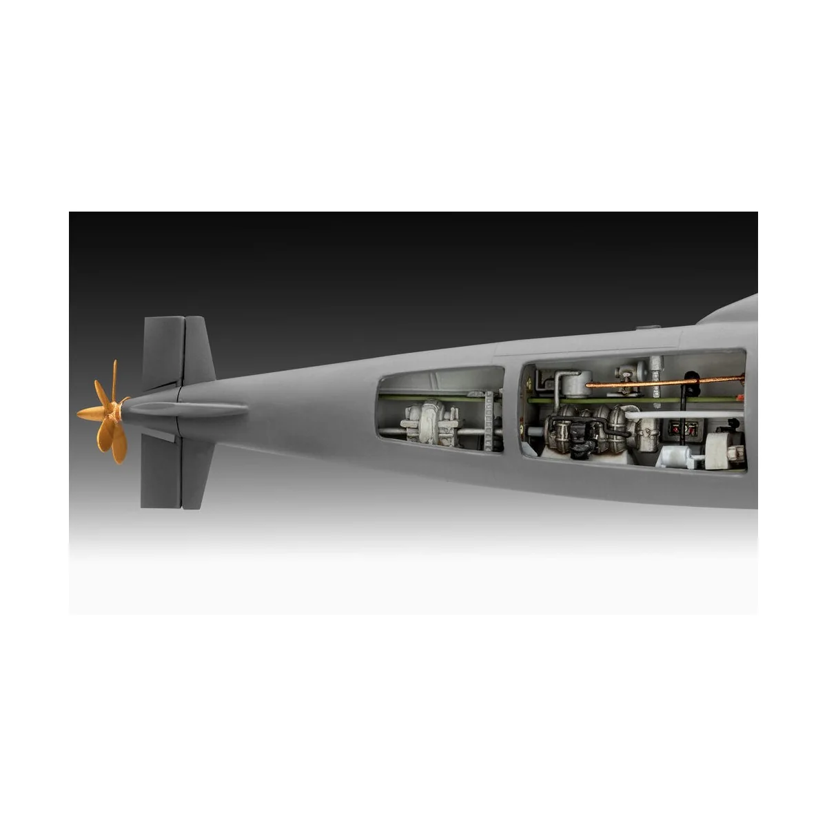 S.S.B. Abraham Lincoln with Interior, 1/253 - Revell 05185