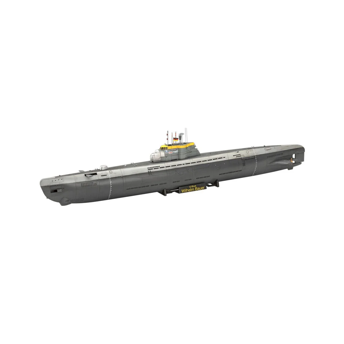 70 Jahre Bundeswehr:Wilhelm Bauer, Type 206A, Class2, 1/144 - Revel...