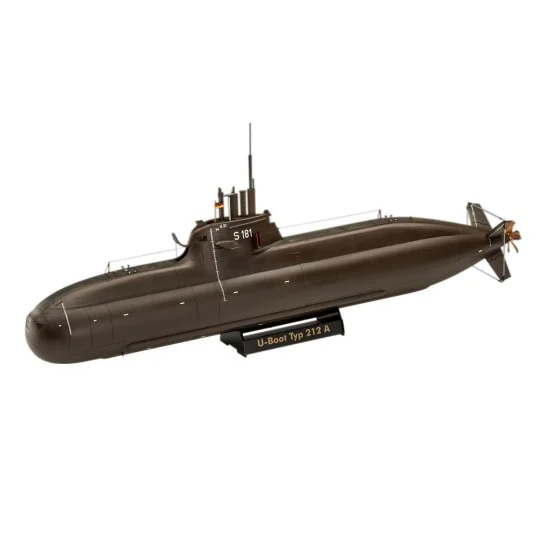 70 Jahre Bundeswehr:Wilhelm Bauer, Type 206A, Class2, 1/144 - Revel...