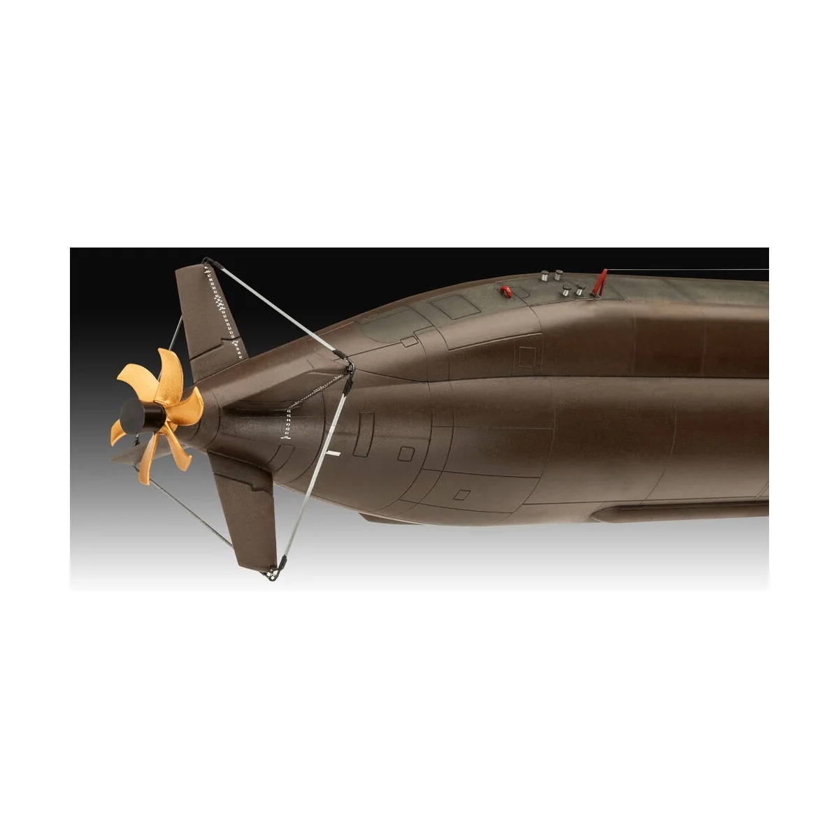 70 Jahre Bundeswehr:Wilhelm Bauer, Type 206A, Class2, 1/144 - Revel...