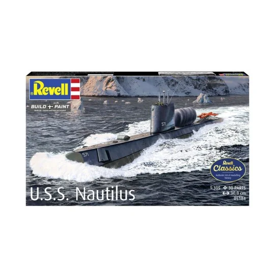 U.S.S. Nautilus, 1/305 - Revell 05184