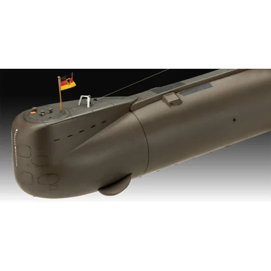 70 Jahre Bundeswehr:Wilhelm Bauer, Type 206A, Class2, 1/144 - Revel...