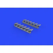 Spirfire Mk.IX exhaust stack-fishtail for Revell - Eduard Accessori...