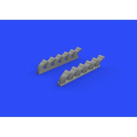 Spirfire Mk.IX exhaust stack-fishtail for Revell, 1/32 - Eduard Acc...