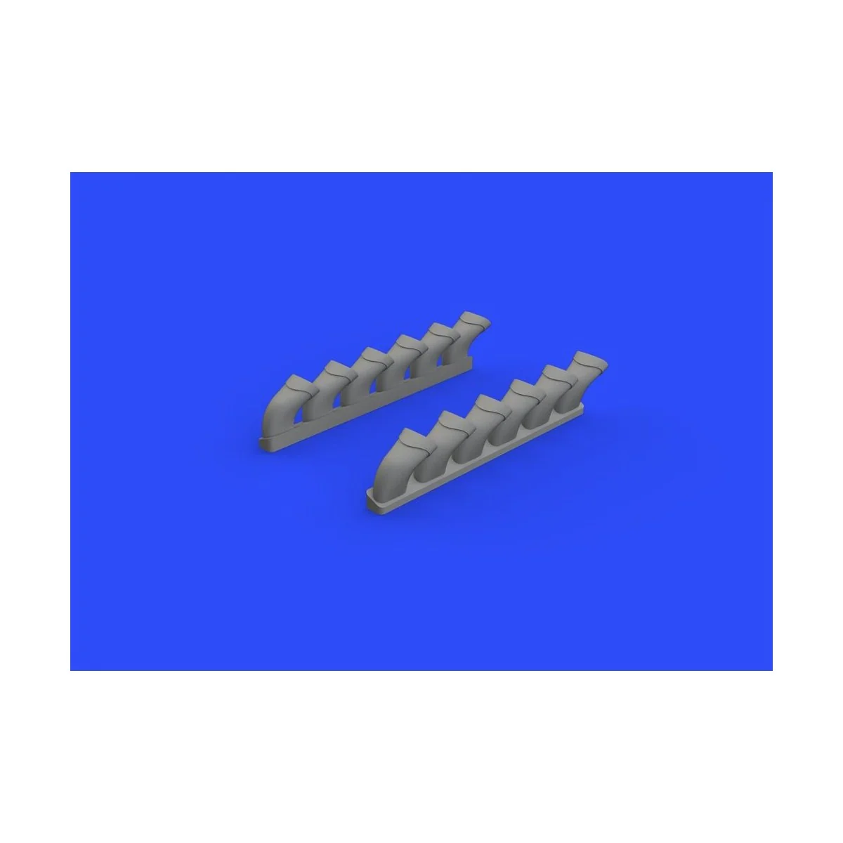 Spirfire Mk.IX exhaust stack-fishtail for Revell - Eduard Accessori...